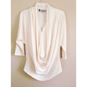 Cream and gold blouse